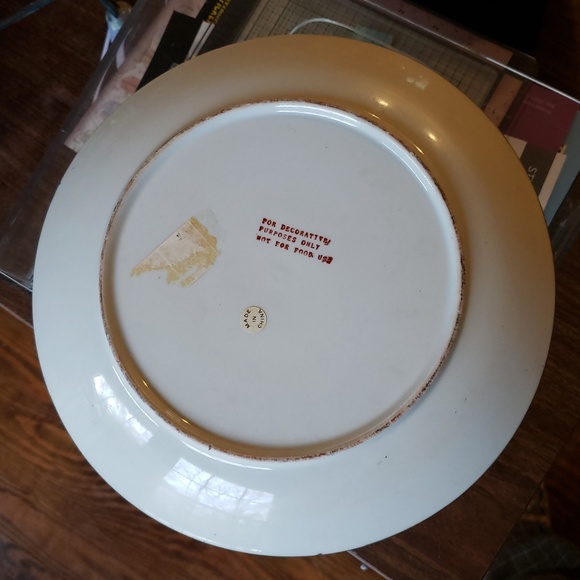 Home Decor plate 10in - Picture 4 of 5